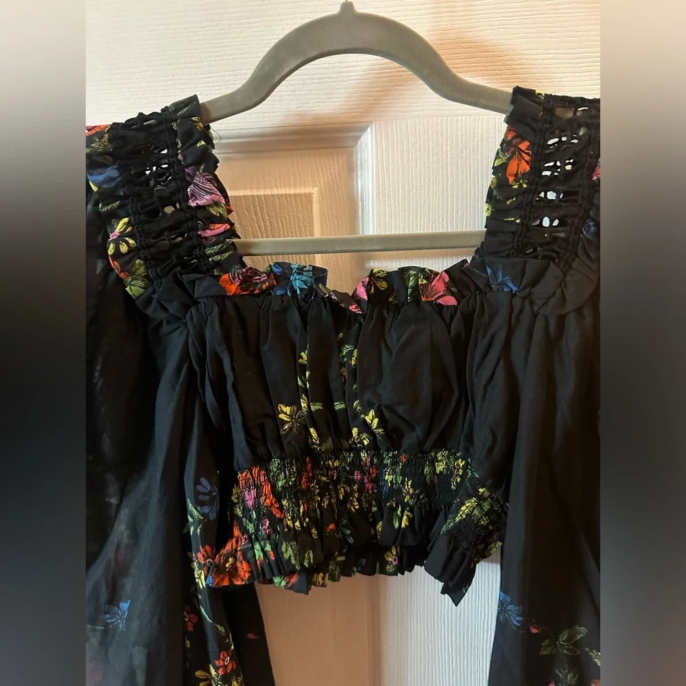 Charo Ruiz Ibiza Cropped Top BNWT - Picture 5 of 10